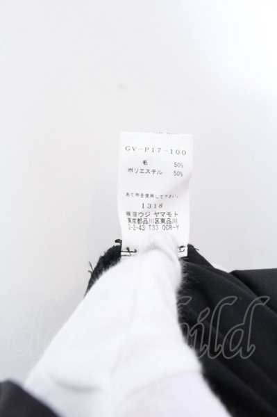 画像5: Ground Y / ギャバウエストヒモパンツ 3 ブラック O-25-02-12-034-Gr-pa-YM-ZT227 (5)