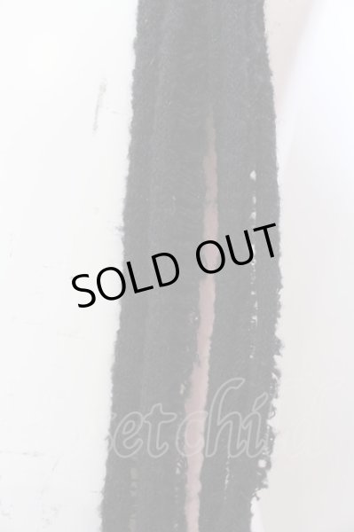 画像2: Roen / デストロイナローマフラー  ブラック O-25-02-12-036-Ro-za-YM-OS (2)