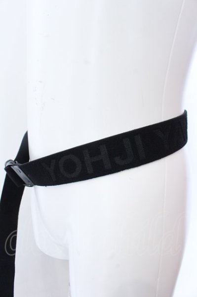 画像3: Y-3 / LOGO ベルト L(130cm) ブラック O-25-02-12-037-Y--za-YM-ZT191 (3)
