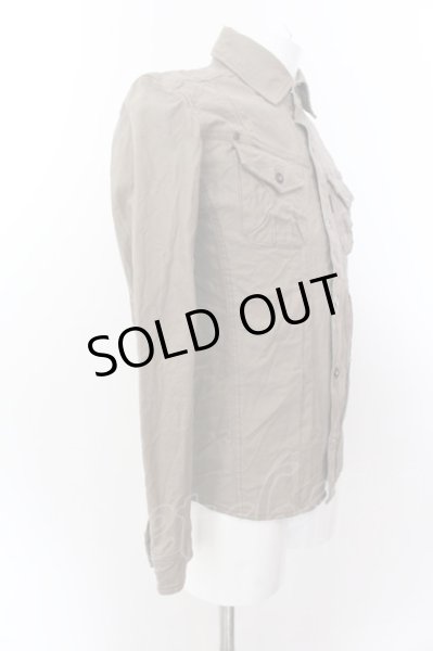 画像3: TORNADO MART / コーティングタックトラッカーシャツ M ライトブラウン O-25-02-12-004-TO-sh-YM-ZT243 (3)