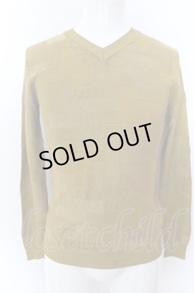 画像1: Zero by TORNADO MART / ブライトリンクスニットソー M ダークイエロー O-25-02-12-005-Ze-to-YM-ZT243 (1)