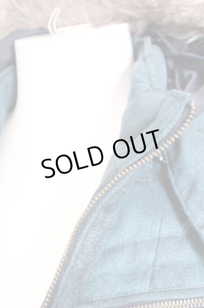 画像3: TORNADO MART / T/Cスウェードダウンジャケット M グリーン O-25-02-12-001-TO-ou-YM-ZT-ML035 (3)