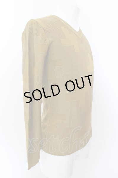 画像3: Zero by TORNADO MART / ブライトリンクスニットソー M ダークイエロー O-25-02-12-005-Ze-to-YM-ZT243 (3)