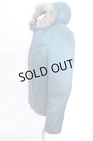 画像4: TORNADO MART / T/Cスウェードダウンジャケット M グリーン O-25-02-12-001-TO-ou-YM-ZT-ML035 (4)