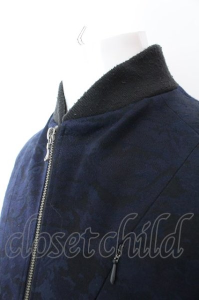 画像2: TORNADO MART / ブライトカモZIPブルゾン M ネイビー O-25-02-12-008-TO-ja-YM-ZT243 (2)