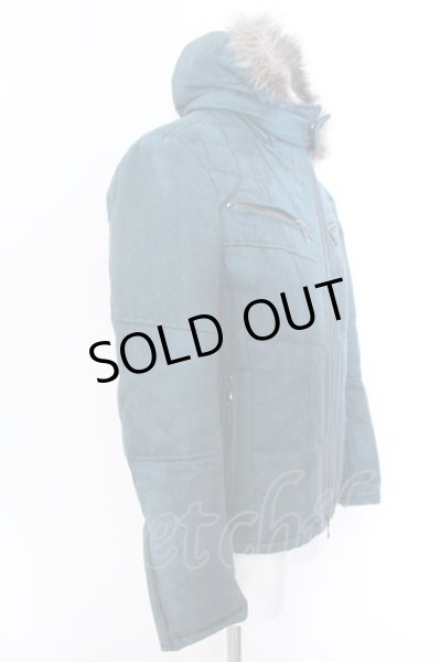 画像5: TORNADO MART / T/Cスウェードダウンジャケット M グリーン O-25-02-12-001-TO-ou-YM-ZT-ML035 (5)