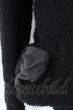 画像2: LGB / P-COAT/M コート【メンズ1】 1 ブラック O-25-02-12-016-LG-ou-YM-M122 (2)