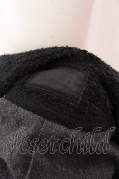 画像6: LGB / P-COAT/M コート【メンズ1】 1 ブラック O-25-02-12-016-LG-ou-YM-M122 (6)