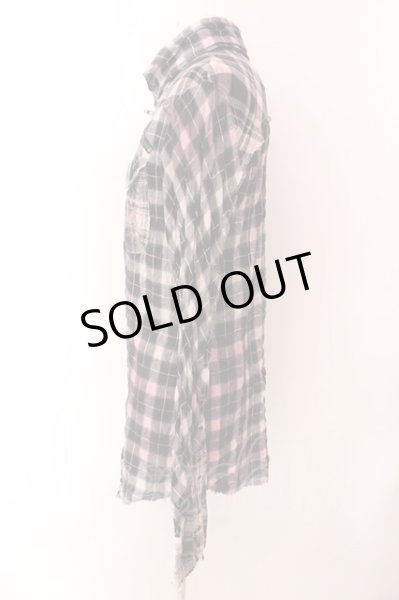 画像2: LGB / SHIRT-G/MID　シャツ  ブラックｘピンク O-25-02-13-019-LG-sh-YM-ZT071 (2)