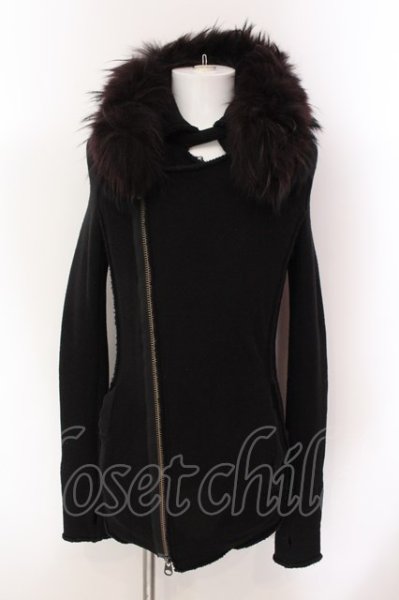 画像1: LGB / EIDERS CARDI/FNRP/M【メンズ1】 1 ブラックｘレッド O-25-02-13-003-LG-to-YM-ZT059 (1)