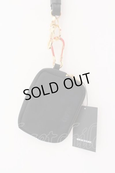 画像1: Moonage Devilment / NECK STRAP & COIN PURSE  ブラックｘゴールド O-25-02-13-023-Mo-za-YM-ZT191 (1)