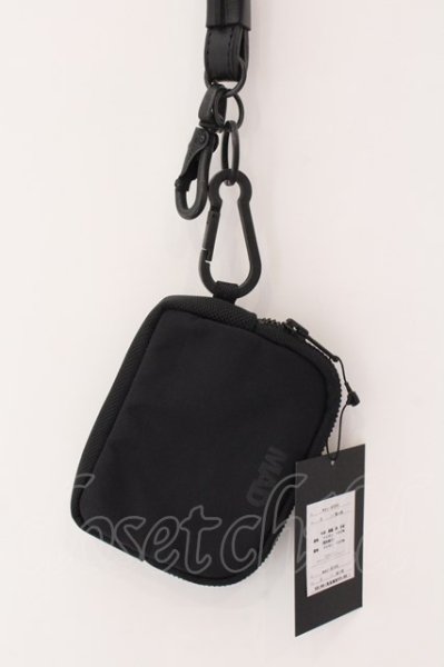 画像1: Moonage Devilment / NECK STRAP & COIN PURSE  ブラックｘブラック O-25-02-13-025-Mo-za-YM-ZT191 (1)