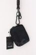 画像2: Moonage Devilment / NECK STRAP & COIN PURSE  ブラックｘブラック O-25-02-13-025-Mo-za-YM-ZT191 (2)