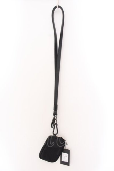 画像3: Moonage Devilment / NECK STRAP & COIN PURSE  ブラックｘブラック O-25-02-13-025-Mo-za-YM-ZT191 (3)