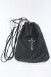 画像1: IFSIXWASNINE / POUCH CROSS ポーチ(28x20)  ブラック O-25-02-13-026-IF-ba-YM-OS (1)
