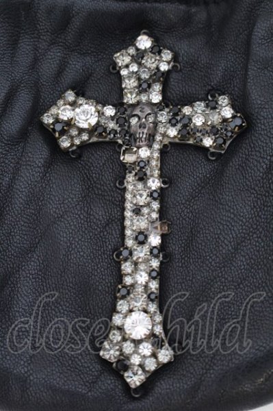 画像3: IFSIXWASNINE / POUCH CROSS ポーチ（14x10）  ブラック O-25-02-13-027-IF-ba-YM-OS (3)