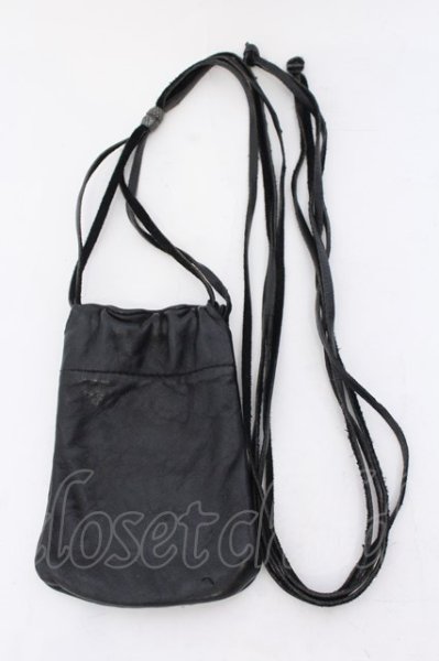 画像4: IFSIXWASNINE / POUCH CROSS ポーチ（14x10）  ブラック O-25-02-13-027-IF-ba-YM-OS (4)