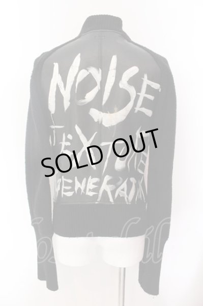 画像4: LGB / LETTERMAN/JK/M【メンズ1】カウレザーブルゾン 1 ブラック O-25-02-13-008-LG-ou-YM-ZT-ML034 (4)