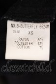 画像6: LGB / B-BUTTERFLY　バルーン袖ブルゾンジャケット XS ブラック O-25-02-13-009-LG-to-YM-ZT370