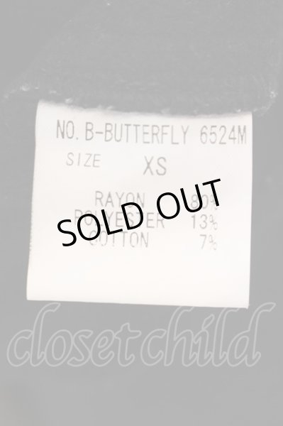 画像6: LGB / B-BUTTERFLY　バルーン袖ブルゾンジャケット XS ブラック O-25-02-13-009-LG-to-YM-ZT370 (6)