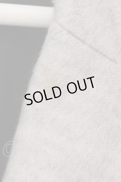 画像2: KMRii / ACRYLIC KNIT ジャケット 1（レディース） グレー O-25-02-13-011-KM-ja-YM-ZT370 (2)