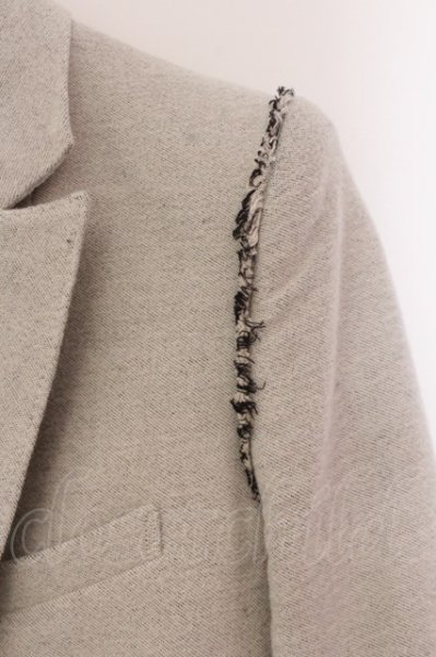 画像2: LGB / JK-7 テーラードジャケット 0（レディース） ライトグレー O-25-02-13-012-LG-ja-YM-ZT072 (2)