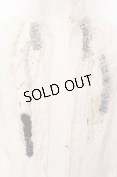 画像8: IFSIXWASNINE / TXS-1DX/M/Special Silver Rib コットンシャツ【メンズ1】 1 ホワイト O-25-02-13-016-IF-to-YM-ZT336 (8)