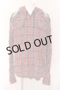 LGB / SHIRT-G/PK/M　シャツ【メンズ4】 4 レッドｘブルーｘグリーン O-25-02-13-018-LG-sh-YM-ZT0308