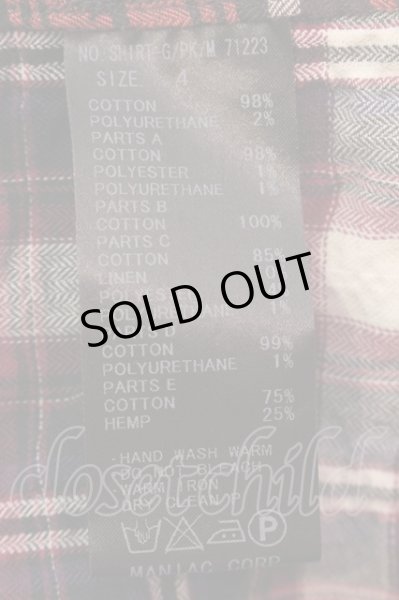 画像4: LGB / SHIRT-G/PK/M　シャツ【メンズ4】 4 レッドｘブルーｘグリーン O-25-02-13-018-LG-sh-YM-ZT0308 (4)