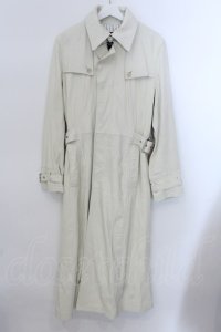 TORNADO MART / スーパーロングレザーコート M ホワイト O-25-02-15-001-TO-ou-YM-ZT-ML022