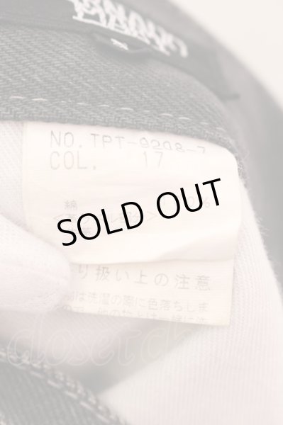 画像3: TORNADO MART / ヒゲ加工ブーツカットデニムパンツ S ブラックｘグレー O-25-02-15-034-TO-pa-YM-OS (3)