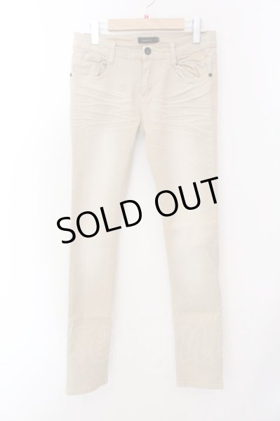 画像1: Roshell / カラーストレッチスキニーパンツ M ライトブラウン O-25-02-15-038-Ro-pa-YM-OS (1)