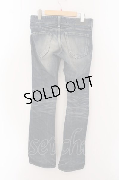 画像2: MURDER LICENSE / ホワールローレスシューカットデニムパンツ 44 インディゴ O-25-02-15-041-MU-pa-YM-OS (2)