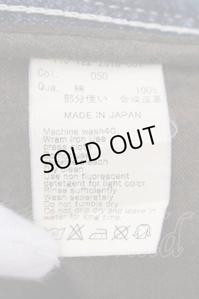 画像3: MURDER LICENSE / ホワールローレスシューカットデニムパンツ 44 インディゴ O-25-02-15-041-MU-pa-YM-OS (3)