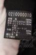 画像4: 5351pour les Hommes / BKサージ×ムートンダッフルコートダウン 1 ブラック O-25-02-15-003-53-ou-YM-ZT-M010 (4)