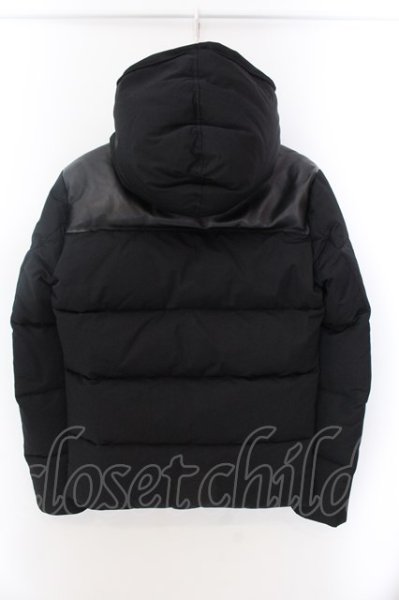 画像2: wjk / HOODED DOWN BLOUSON ジャケット M ブラック O-25-02-15-004-wj-ou-YM-ZT-M010 (2)