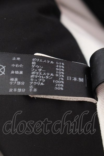 画像3: wjk / HOODED DOWN BLOUSON ジャケット M ブラック O-25-02-15-004-wj-ou-YM-ZT-M010 (3)