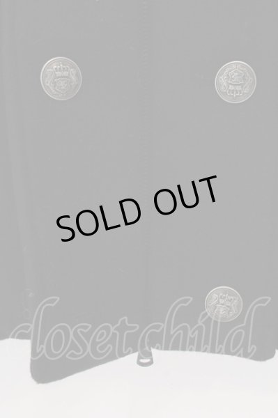 画像2: MURDER LICENSE / ラクーンファー付きナポレオン2WAYトレンチコート 44 ブラック O-25-02-15-006-MU-ou-YM-M119 (2)