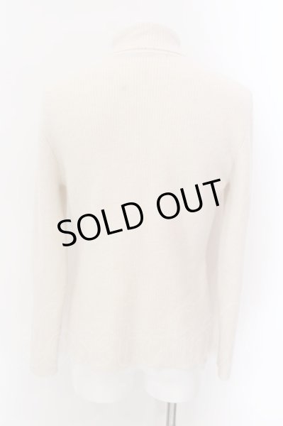 画像2: NO ID. / プレミアムライトリブニットタートルネック 1 アイボリー O-25-02-15-010-NO-to-YM-ZT357 (2)