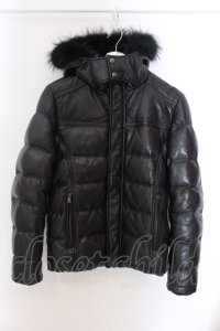 5351pour les Hommes / シープレザーダウンジャケット 2 ブラック O-25-02-15-002-53-ou-YM-ZT-ML037