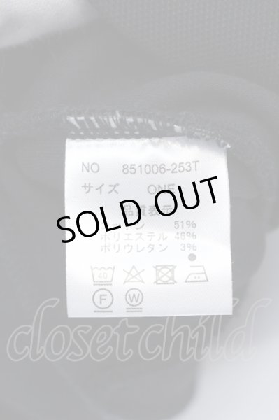 画像3: NO ID. / ダブルフェイスBIG-ZIP パーカー ONE ブラック O-25-02-20-034-NO-to-YM-ZT064 (3)