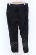 画像3: NO ID. BLACK / スイッチングサイドスリットトラウザーズパンツ 3 ブラック O-25-02-20-045-NO-pa-YM-ZT061 (3)
