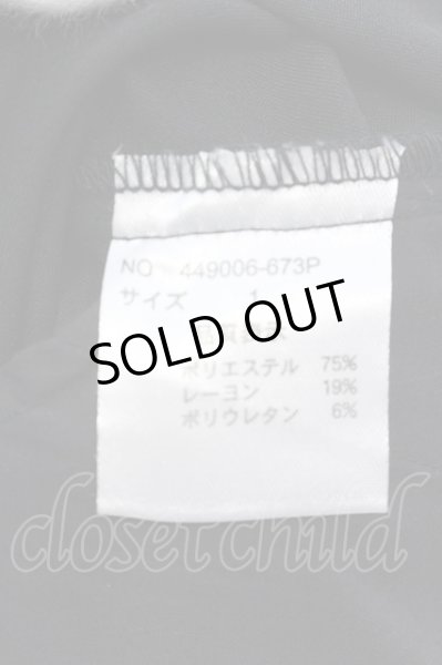 画像3: NO ID. BLACK / バルーンイージートラウザーズパンツ 1 ブラック O-25-02-20-049-NO-pa-YM-ZT061 (3)