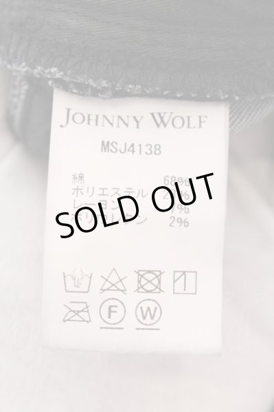 画像4: JOHNNY WOLF / FOREST GATE-KUMADORIスキニーデニムパンツ 3 ブラック O-25-02-20-052-JO-pa-YM-ZT062 (4)