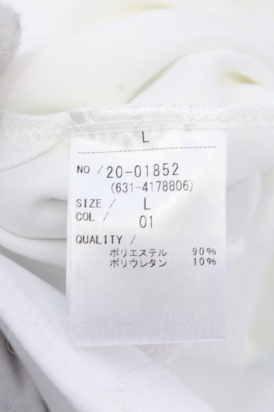 画像3: TORNADO MART / ハーフスリーブロングフーディ パーカー L ホワイト O-25-02-20-006-TO-to-YM-ZT094 (3)