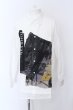 画像1: Ground Y / English Newspaper シャツ 3 ホワイト O-25-02-20-009-Gr-sh-YM-ZT093 (1)