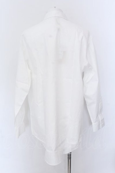 画像2: Ground Y / English Newspaper シャツ 3 ホワイト O-25-02-20-009-Gr-sh-YM-ZT093 (2)