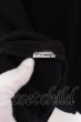 画像4: GLAM ADDICTION / ワッフルセットアップ 46 ブラック O-25-02-20-001-GL-to-YM-ZT019 (4)