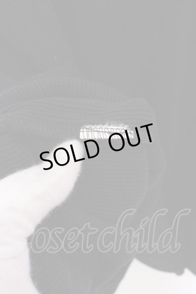 画像4: GLAM ADDICTION / ワッフルセットアップ 46 ブラック O-25-02-20-001-GL-to-YM-ZT019 (4)