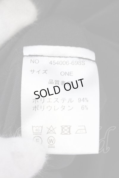 画像5: NO ID. BLACK / カシュクールガウンシャツ ONE ブラック O-25-02-20-013-NO-sh-YM-ZT093